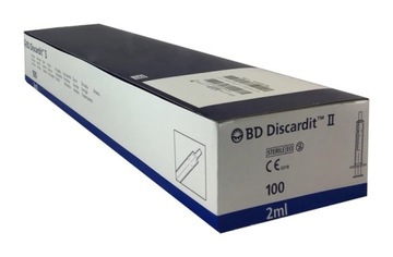 STRZYKAWKI 2 ml 100 sztuk BD Becton Dickinson