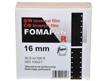 Стандартная пленочная двусторонняя камера Fomapan R100 16 мм.