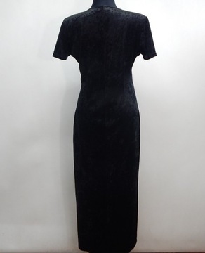 B.YOUNG sukienka czarna elegancka maxi L/40