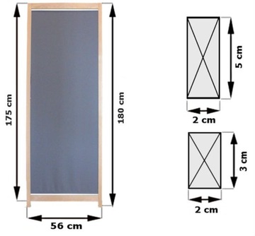 ДЕКОРАТИВНАЯ ЭКРАНА ДЛЯ КОМНАТЫ SOLID SCREEN 180/56