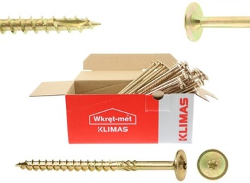 WKRĘTY CIESIELSKIE ŁEB TALERZOWY TORX 8X100 50SZT