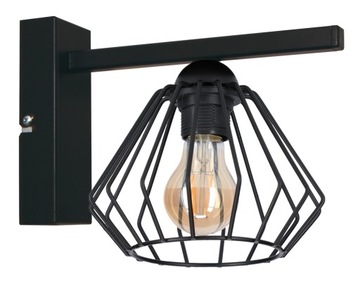 Kinkiet Lampa ścienna WIRE prosty - można LED