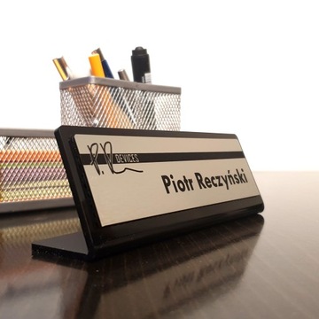 Настольная табличка, бейдж GRAVER ID