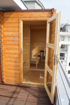 Sauna ogrodowa, DOMEK, ruska bania,