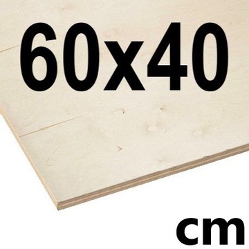 SKLEJKA 3mm 600x400 KL2 LASER CNC DECOUPAGE