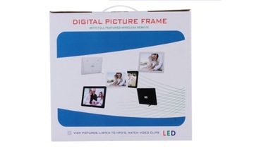 DIGITAL FRAME 12-дюймовый USB SD-пульт дистанционного управления часами, 1280x800 пикселей