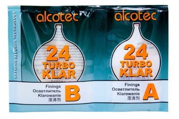 ALCOTEC TURBO KLAR 24H NASTAW WINO ZACIER DROŻDŻE