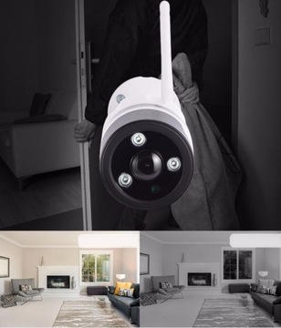 Трубка Wi-Fi IP-камера 2 Мп с записью на SD-карту типа «рыбий глаз»