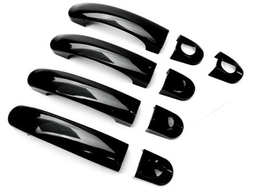 ЧЕРНЫЕ НАКЛАДКИ НА ДВЕРНЫЕ РУЧКИ VW T5 T6 Transporter