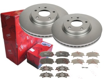 TARCZE KLOCKI TRW PRZÓD MAZDA CX-5 KE 297MM