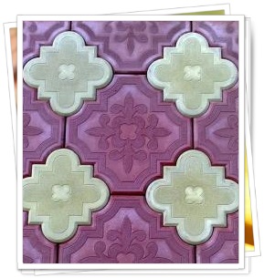 Forma do kostki bruk KONICZYNA ORIENT 4,5 połówki