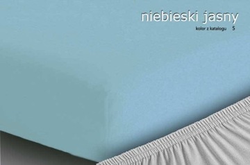 Prześcieradło z gumką FROTTE 60x120 niebieski