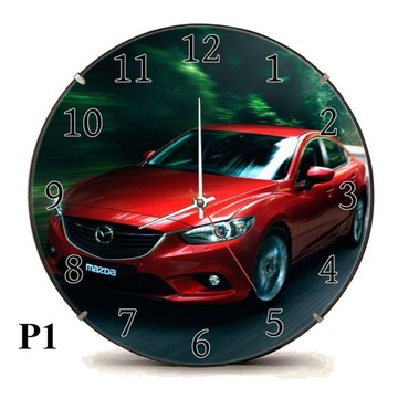 Duży zegar 30cm Mazda idealny prezent, urodziny