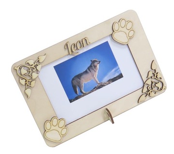 РАМКА ДЛЯ ФОТО 10x15 Собака-щенок AB92 по кличке Wabi się