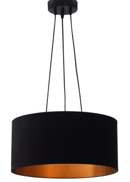 LAMPA WISZĄCA SUFITOWA ZŁOTO/MIEDŹ LED FI43 3XE27