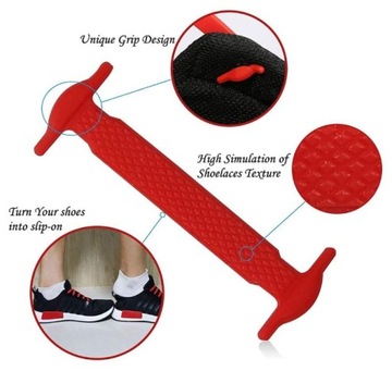 SZNUROWADŁA, SZNURÓWKI SILIKONOWE do biegania