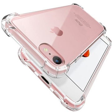 ETUI PANCERNE SHOCK DO IPHONE 7 / 8 SE2 SE2022 + SZKŁO SZYBKA OCHRONNA