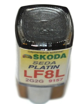 SKODA 9157 SEDA PLATIN LAKIER ZAPRAWKA DO RYS ARA 10 ML
