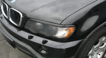 BMW x5 e53 брови АБС пластик накладки ПЛАСТИЛ