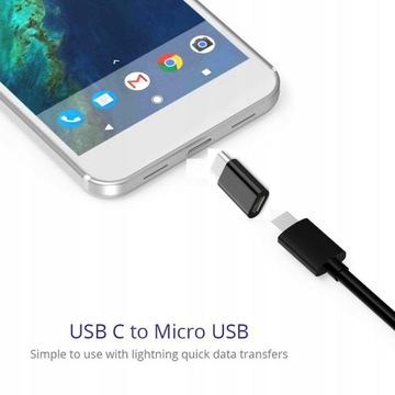 USB-C — адаптер Micro USB (папа-гнездо) USB 3.1