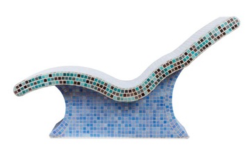 Скамейка-лежак с подогревом СПА-ванна сауна