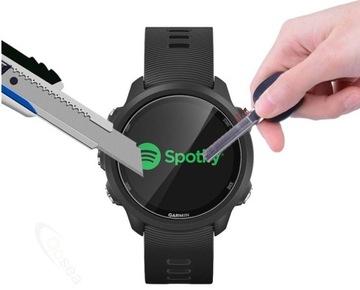 4 закаленных стекла 2.5D 9H / Garmin Forerunner 245