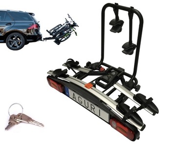 BAGAŻNIK NA HAK AGURI ACTIVE BIKE 2 ROWERY