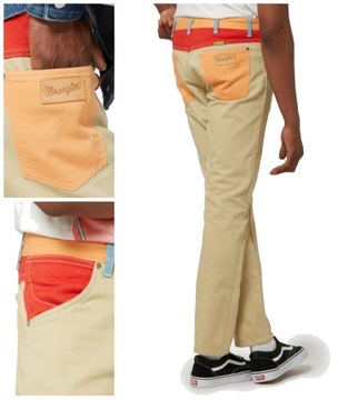 WRANGLER x PETER MAX JEANSY GREENSBORO FIT_W31 L32