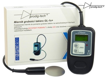 Miernik, tester grubości lakieru GL-1s+ JAKOŚĆ PL