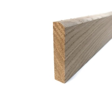 70 mm Listwa przypodłogowa cokół DĄB drewno 7 cm