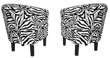 Fotel Monaco 2 Zebra Salon Pub Dom