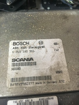 Scania Sterownik Kaseta ABS ASR