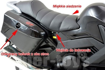 АККУМУЛЯТОРНЫЙ МОТОР 12 В 2x45 Вт КЛЮЧ SOFT WHEELS