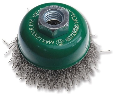 PROFESJONALNA SZCZOTKA CZOŁOWA STALCO 80MM