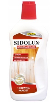 SIDOLUX DREWNO PARKIET POWIERZCHNIE DREWNIANE OCHRONA I NABŁYSZCZANIE 500ML