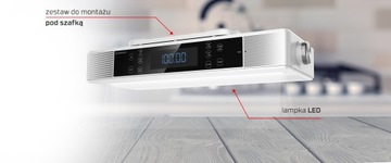 РАДИО FERGUSON CUCINA - FM под шкафом с Bluetooth