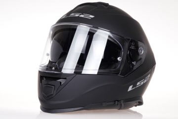 Шлем мотоциклетный LS2 FF800 STORM II матовый черный PINLOCK козырек ECE 22.06