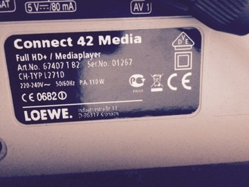 Loewe Connect 42 Медиа. 0914