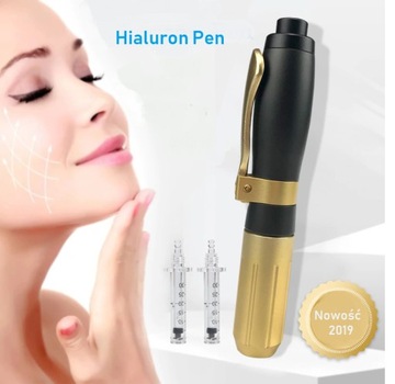Безыгольное увеличение губ филлером HIALURON PEN