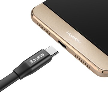 ПЛОСКИЙ КАБЕЛЬ BASEUS USB-КАБЕЛЬ РУЧКА USB-C 2A