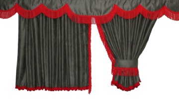 ZASŁONY FIRANY TIR MERCEDES ACTROS MP5 I MP4+HAKI!