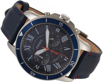 ORYGINALNY ZEGAREK MĘSKI FOSSIL FS5373 CHRONO BLUE