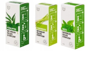 Zestaw olejków eterycznych IDEALNY DO SAUNY 3x10ml