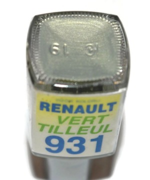 LAKIER RENAULT 931 VERT TILLEUL ZAPRAWKA DO RYS ARA 10 ML
