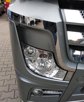 Mercedes Actros Mp4 obrys światła INOX