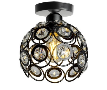 LAMPA WISZĄCA EDISON LED PLAFON KRYSZTAŁ APP203