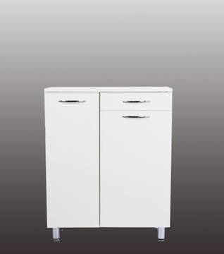 ШКАФ ДЛЯ ВАННОЙ С КОРЗИНОЙ, ГЛЯНЦЕВЫЙ, ЗАКРЫВАЮЩИЙСЯ