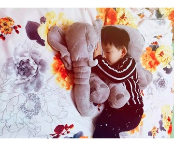 ПЛЮШЕВАЯ ИГРУШКА-МАСКОТ СЛОН-МАСКОТ ПОДУШКА ДЛЯ ОБНИМАНИЙ 60 СМ