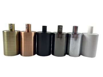 E27 ПОДСТАВКИ ЛАМП МЕТАЛЛИЧЕСКИЙ КРЫШКА, БЕЛЫЙ МАТОВЫЙ