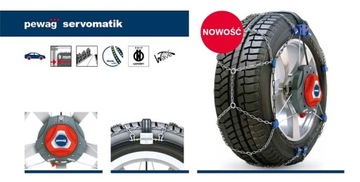 ŁAŃCUCHY ŚNIEGOWE PEWAG SERVOMATIK RSM 77 235/55R17 225/50R18 225/55R18